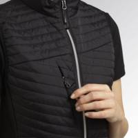 Gilet de travail rembourré femme ATHENA noir - Gedimat - DIADORA SPA