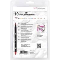 Feutre Dessin Double Pointe ABT Set de 10 Manga Shonen - TOMBOW