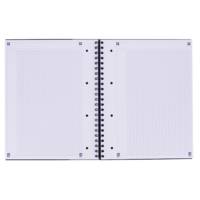 Cahier Etudiant NOTEBOOK 160 pages 5x5 23 x29,7 cm 90g coloris aléatoire