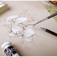 Bloc collé Paint'On Naturel 250g 30 feuilles A4