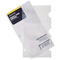 Recharge pour Organiseur porte-cartes de crédit Transparent - FILOFAX