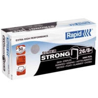 Bte de 1000 Agrafes Super Strong 26/8+ Galvanisées - Rapid
