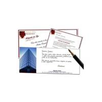 Pochette de 100 cartes de correspondance 260g impression recto verso - AVERY ZWECKFORM