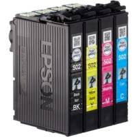 Multipack encre original N° 502 C13T02V6 noir cyan magenta jaune