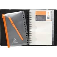 Porte cartes de visite détachable120 cartes 20x14,5cm 75034