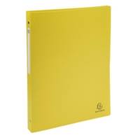 Classeur 4 anneaux 15mm polypropylène Forever Young A4 Couleurs aléatoires