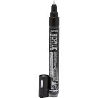 Marqueur acrylique Pointe ronde 0,7mm Noir précieux - PÉBÉO