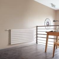 Radiateur FASSANE PREM'S horizontal blanc ral 9016 - Gedimat - ZEHNDER ACOVA