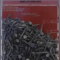 Pointe tête plate acier galvanisé 2,4 x 27 mm - Gedimat - NORAIL