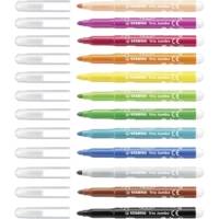 Etui Carton x 12 Feutres de Coloriage Trio Jumbo Pointe Extra-large
