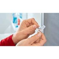 Set de 2 Crochets Powerstrips Auto-Adhésifs Waterproof Carré Small