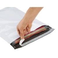 Pack 10 Pochettes plastique opaque 50% recyclée (PEBD) 60 mic 280x400mm