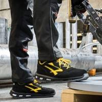 Chaussure basse BOLT S3 CI SRC ESD noir/jaune - Gedimat - U GROUP