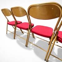 Chaise pliante velours - JAD Groupe