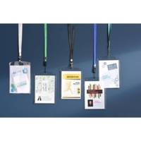 Boîte de 50 pochettes badges format A6 avec inserts