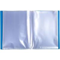 Protège-documents en polypropylène souple OPAK 40 vues - A4 Bleu clair - EXACOMPTA