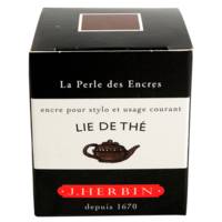 Encre traditionnelle à stylo en flacon "D" 30ml Lie de thé - HERBIN