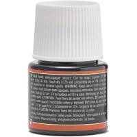 Flacon 45 ml peinture CERAMIC faïence et multi support noir - PÉBÉO