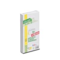 Enveloppes - Blanche - DL - 110x220mm - Auto adhésive - Paquet de 60