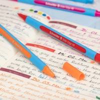 Stylo à bille Slider Edge XB colours Box 8 pièces