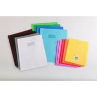 Protège-cahier synthétique 20/100ème 24x32 orange