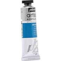 Tube 37 ml Peinture Artist Acrylics Extra fine BLEU AZUR - PÉBÉO