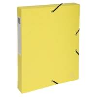 Boite de classement Exabox Dos 40mm carte lustrée Aquarel - A4 Coloris Aléatoire