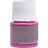 Flacon 45ml peinture acrylique Déco Mat ROSE BENGALE - PÉBÉO