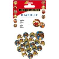 Sachet de 20 Billes 16mm et un Calot 25mm DIABOLIC