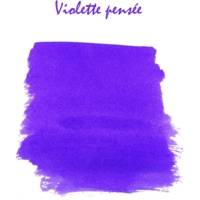Coffret La Perle des Encres - Violette Pensée, Porte-plume et 5 Plumes - HERBIN