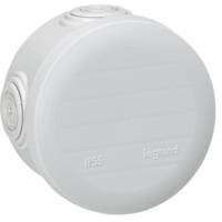 Boîte de dérivation ronde PLEXO gris D60mm - Gedimat - LEGRAND