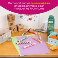 Sachet de 30 étiquettes stylos motifs magie - 50 x 10 mm