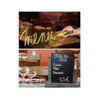 Marqueur craie Pte conique moyenne CHALK Marker PWE5M 1,8 - 2,5mm Rouge