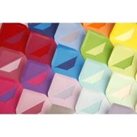 Paquet de 20 Enveloppe 120g 165x165 bleu nuit