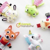 Little Couz'IN, Enzo le bouledogue - Marron - AVENUE MANDARINE