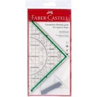 Equerre rapporteur BK 1 avec poignée Hypothénuse 20 cm