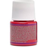 Flacon 45ml Peinture Deco Acrylique Nacrée ROUGE - PÉBÉO