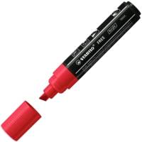 Marqueur pointe large FREE acrylic T800C rouge foncé - STABILO