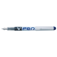 Stylo plume Jetable V-Pen Effacable Bleu - Pilot
