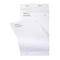 Bloc Maitre d'hotel 50 Feuillets 95x170 mm 50/3 Tripli Autocopiant Numérotés - EXACOMPTA