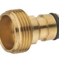 Raccord adaptateur d'arrosage automatique en plastique - Gedimat