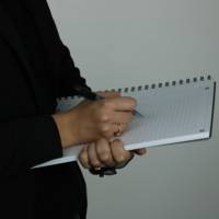 Cahier NoteBook B5 160P 90g petits Carreaux coloris Aléatoire