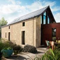 Plaquette de parement pierre reconstituée MANOIR ton pierre - Gedimat