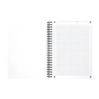 Cahier à spirale My Rec'Up A5 petits carreaux coloris aléatoires