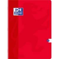 Cahier Piqué 24X32 cm grands carreaux 90g 140p coloris aléatoires - OXFORD