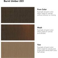 Tube 225ml Peinture à l'huile Georgian Terre d'ombre brûlée - DALER ROWNEY