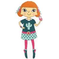 Poupée à peindre "Maya"