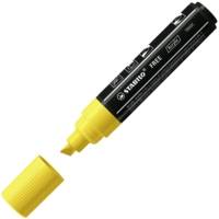 Marqueur pointe large FREE acrylic T800C jaune - STABILO