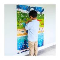 Fresque gommettes - Montagne - 60 gommettes