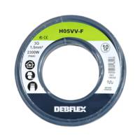 Câble HO5VV-F 3g1,5mm² blanc - Gedimat - DEBFLEX